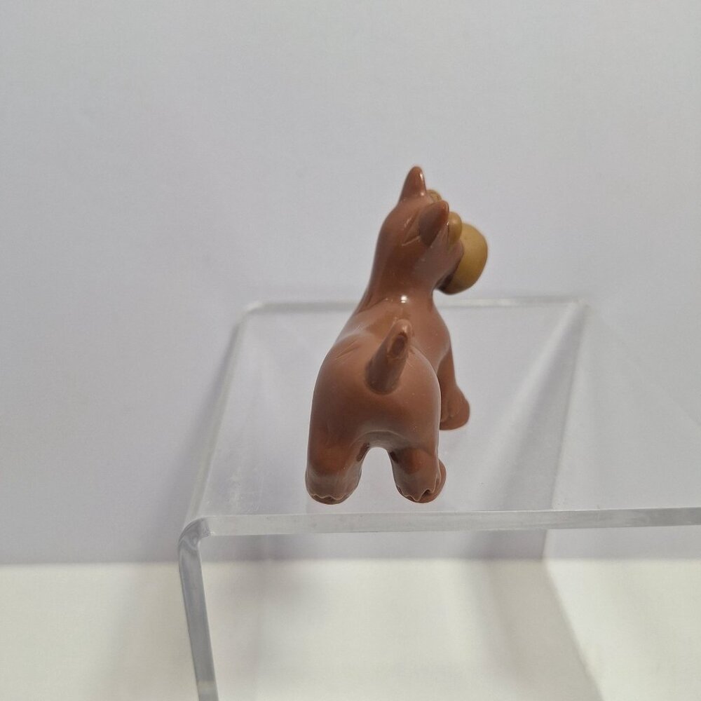 Little Tikes Brown Dog 2" Terrier Puppy Vintage Scottie Tan - Picture 8 of 14